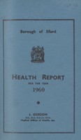 view [Report of the Medical Officer of Health for Ilford].