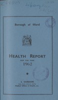 view [Report of the Medical Officer of Health for Ilford].