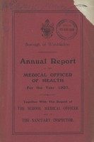 view [Report of the Medical Officer of Health for Wimbledon].