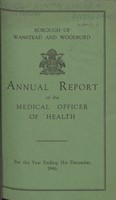 view [Report of the Medical Officer of Health for Wanstead and Woodford].