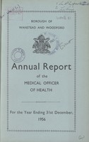 view [Report of the Medical Officer of Health for Wanstead and Woodford].