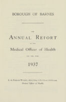 view [Report of the Medical Officer of Health for Barnes].