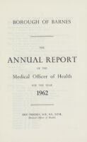 view [Report of the Medical Officer of Health for Barnes].