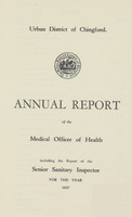 view [Report of the Medical Officer of Health for Chingford].