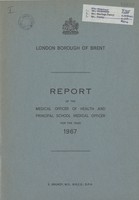 view [Report of the Medical Officer of Health for Brent].