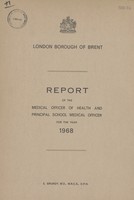 view [Report of the Medical Officer of Health for Brent].