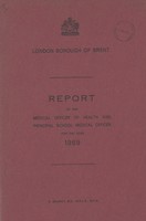 view [Report of the Medical Officer of Health for Brent].