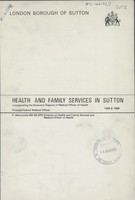 view [Report of the Medical Officer of Health for Sutton].