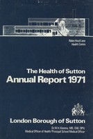 view [Report of the Medical Officer of Health for Sutton].