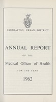 view [Report of the Medical Officer of Health for Carshalton].