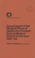 view [Report of the Medical Officer of Health for Camden].