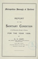 view [Report of the Medical Officer of Health for Hackney].