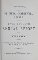 view [Report of the Medical Officer of Health for Camberwell].