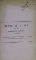 view [Report of the Medical Officer of Health for Limehouse].