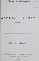 view [Report of the Medical Officer of Health for Paddington].