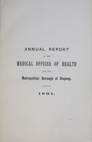 view [Report of the Medical Officer of Health for Stepney].