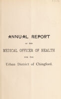 view [Report 1908] / Medical Officer of Health, Chingford U.D.C.