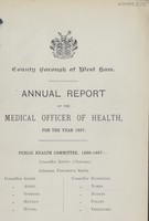 view [Report of the Medical Officer of Health for West Ham].