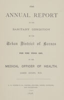 view [Report of the Medical Officer of Health for Barnes].