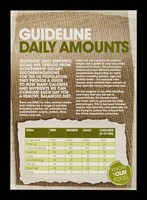 view Guideline daily amounts / [Compass Group Holdings plc].