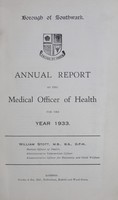 view [Report of the Medical Officer of Health for Southwark, Borough of].