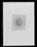 view X-ray diffraction exposure of DNA referenced as "68b 56% R.H [relative humidity]"