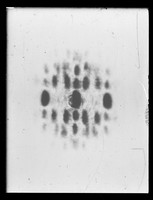 view Optical transform referenced as "l 3 3 chain helix 10 residues for turn 3.14 A per residue"