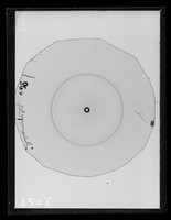 view X-ray diffraction exposure referenced as "Film 864. X-ray photograph lipid"