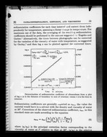 view Copy of a printed graph referenced as "Determination of sedimentation constant-calculation"