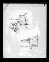 view Composite image of a drawing of a model of DNA and a diagram of a camera referenced as "B32 diagram and camera"