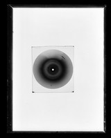 view X-ray diffraction exposure referenced as "t RNA spotty rings M W spec. Film 2122"