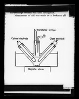 view Diagram referenced as "Simple pH-titration apparatus. Bio-Physics lectures"