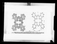 view Diagram of a projection and diagram of a phthalocyanine molecule referenced as "Phthalocyanine [Vouvers]"