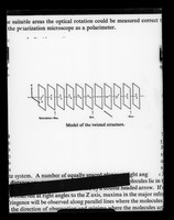 view Copy of a printed diagram referenced as "Diagram of rotation in twisted liquid cuplats"