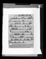 view Copy of a printed diagram referenced as "Genetic map of the r II region showing the base pairs in the standard type"