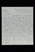 view Letters to Hall from Army and Ordnance Medical Departments, including letters from Dr. Andrew Smith, the DGAMS