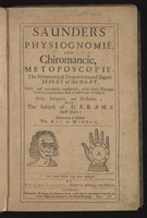 view Physiognomie and chiromancie, metoposcopie, the symmetrical proportions and signal moles of the body, fully and accurately handled; with their natural-predictive-significations. The subject of dreams; divinative steganographical, and Lullian sciences. Whereunto is added the art of memorie / [Richard Saunders].