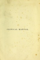 view Clinical manual for the study of medical cases / edited by James Finlayson.