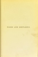 view Foods and dietaries : a manual of clinical dietetics / by R.W. Burnet.