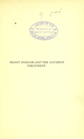 view Heart disease and the Nauheim treatment / by Joseph Kidd.