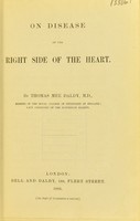 view On disease of the right side of the heart / by Thomas Mee Daldy.