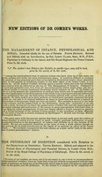 view The principles of physiology applied to the preservation of health and to the improvement of physical and mental education / by Andrew Combe.