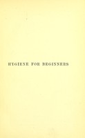 view Hygiene for beginners / by Ernest Septimus Reynolds.