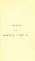 view A manual of the diseases of India / by W.J. Moore.