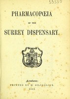 view Pharmacopoeia of the Surrey Dispensary.