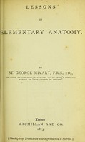 view Lessons in elementary anatomy / by St. George Mivart / [St. George Mivart].