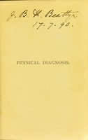 view Physical diagnosis : a guide to methods of clinical investigation / by G.A. Gibson and William Russell.