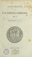 view Documents of the U.S. Sanitary Commission.