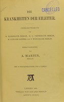 view Handbuch der Krankheiten der weiblichen Adnexorgane / herausgegeben von A. Martin.