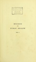 view A treatise on hygiene and public health / edited by Thomas Stevenson and Shirley F. Murphy.